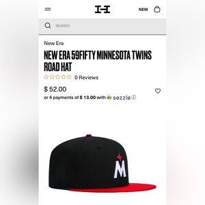 NEW ERA 59FIFTY MINNESOTA TWINS ROAD FITTED